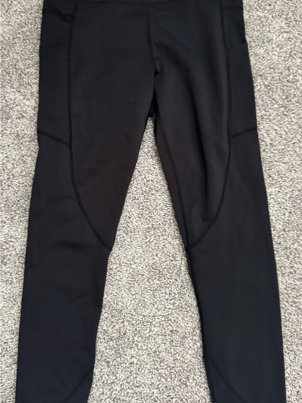 ZYIA Black Women's High-Rise Light n Tight Leggings